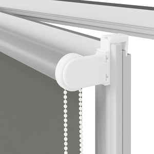 Verdunkelungsrollo Grau 140x230cm