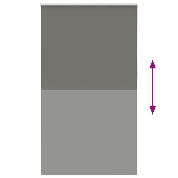 Verdunkelungsrollo Grau 145x230cm