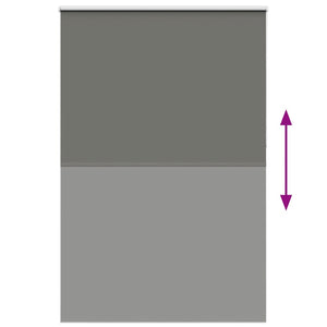 Verdunkelungsrollo Grau 150x230cm
