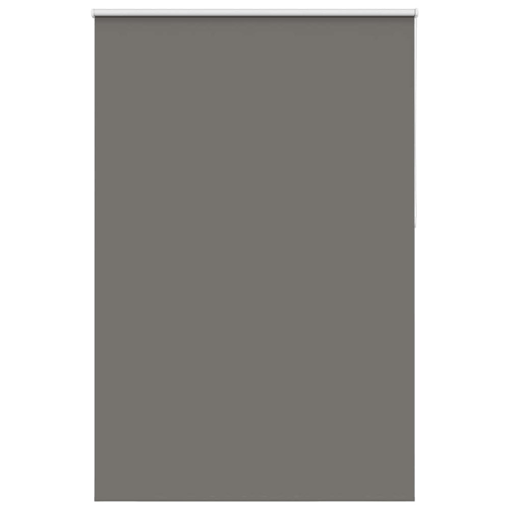 vidaXL Blackout Roller Blind Grey 165x230cm Fabric Width 161.6cm Polyester