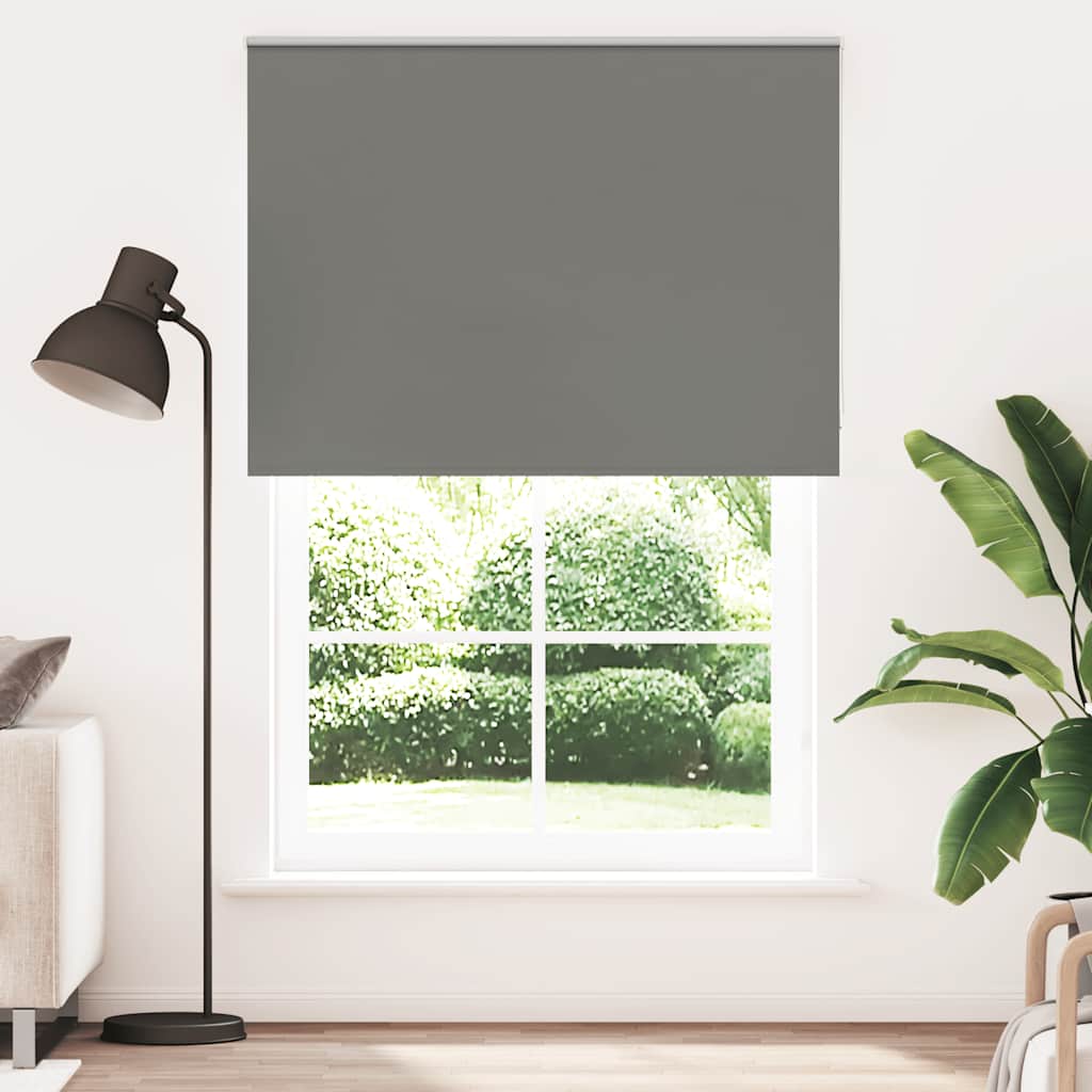 Graues Verdunkelungsrollo 165x230cm