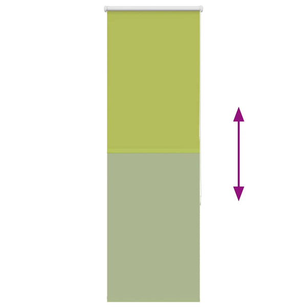 Grünes Verdunkelungsrollo 50x130cm