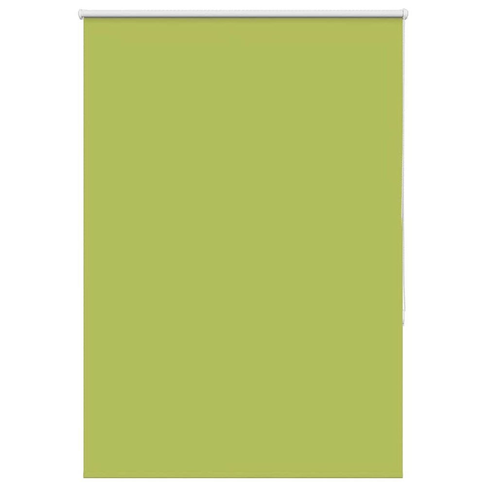 vidaXL Blackout Roller Blind Green 90x130 cm Fabric Width 85.7 cm Polyester