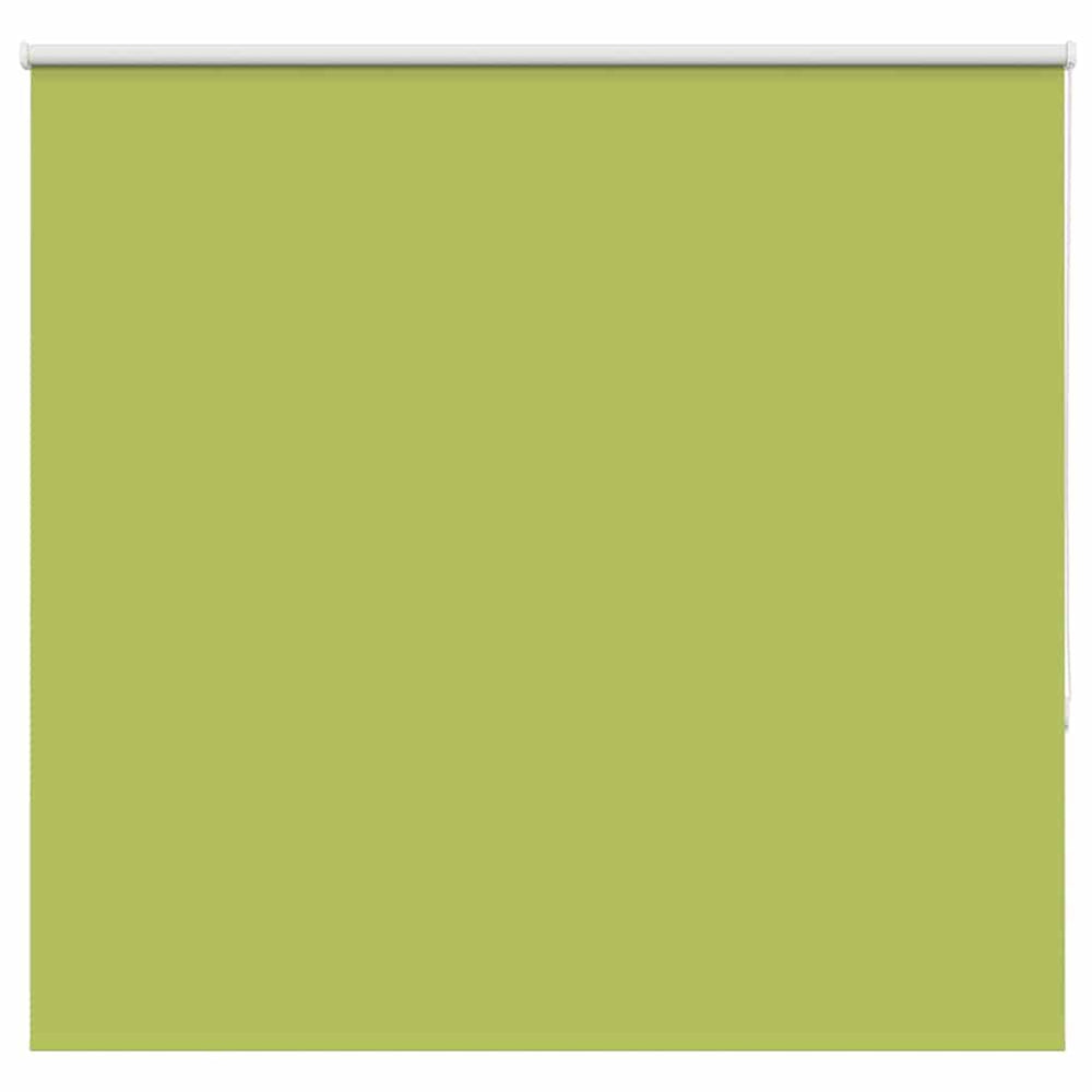 vidaXL Store enrouleur occultant vert 145x130 cm Largeur du tissu 141,6 cm Polyester