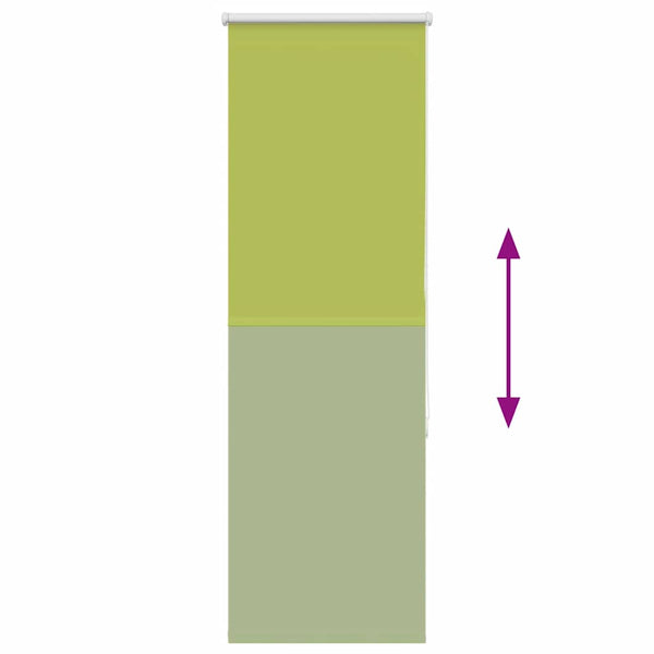 Grünes Verdunkelungsrollo 40x150 cm