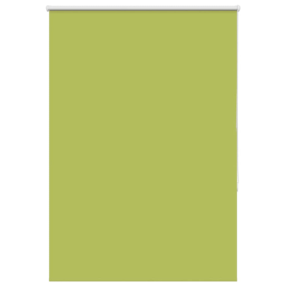 vidaXL Blackout Roller Blind Green 100x150cm Fabric width 95.7 cm Polyester