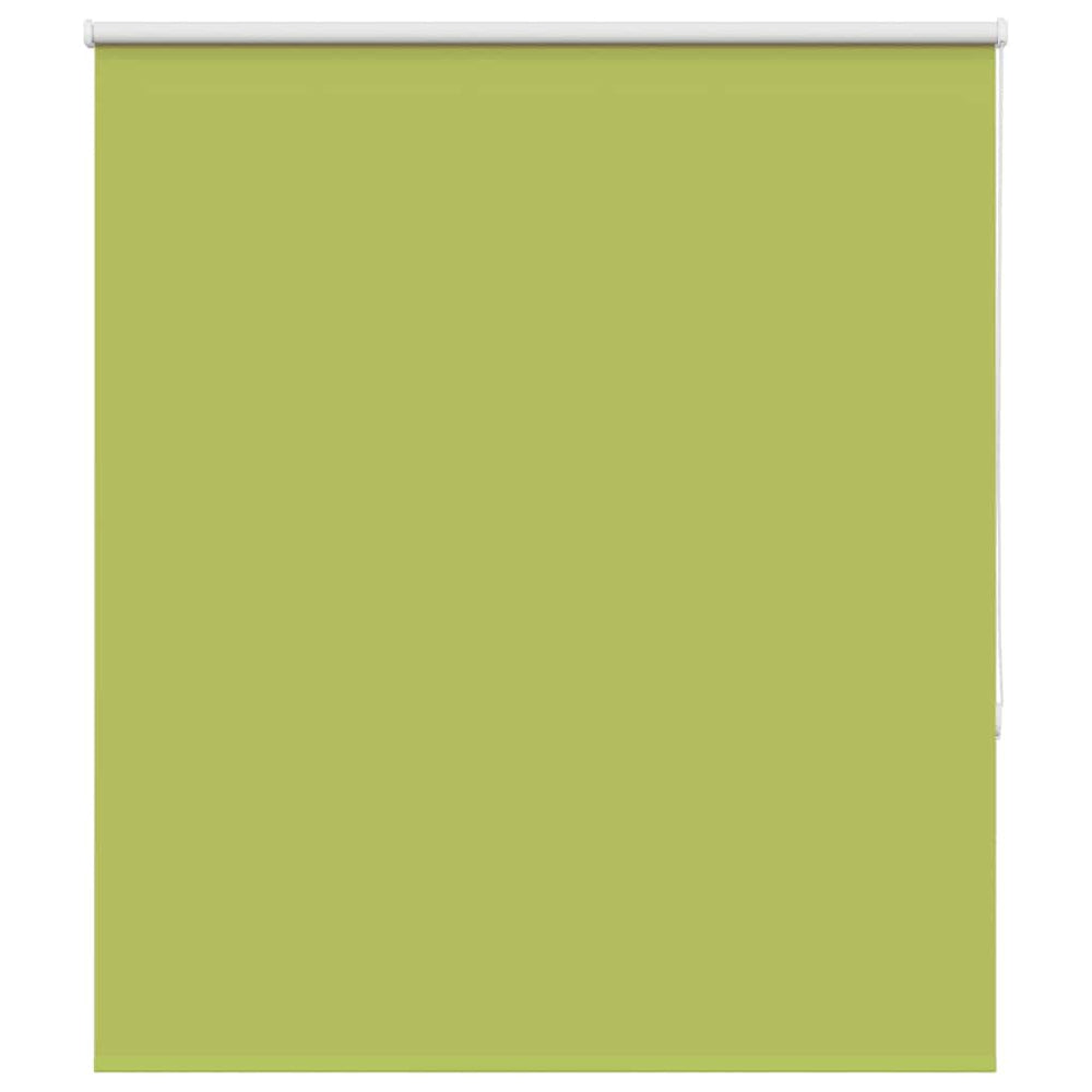 vidaXL Blackout Roller Blind Green 135x150cm Fabric width 131.6cm Polyester