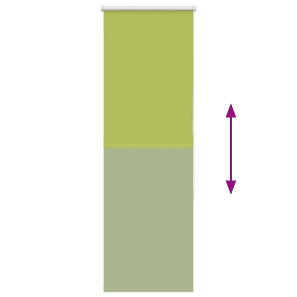 Grünes Verdunkelungsrollo 55x175 cm