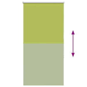 Grünes Verdunkelungsrollo 70x175 cm