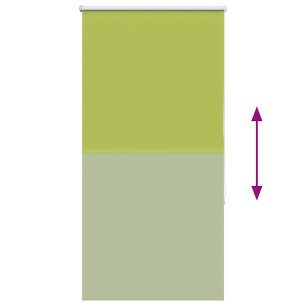 Grünes Verdunkelungsrollo 70x175 cm