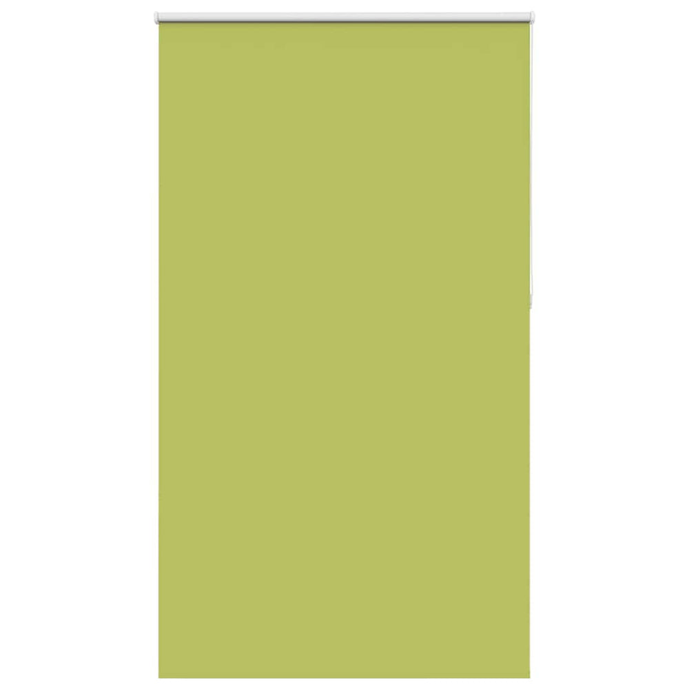 vidaXL Blackout Roller Blind Green 130x210cm Fabric Width 126.6cm Polyester