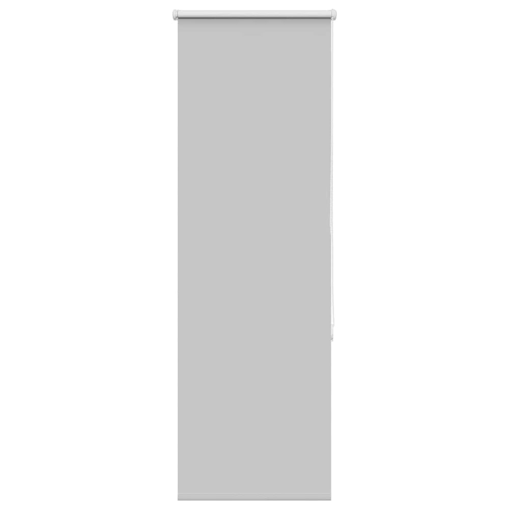 vidaXL Blackout Roller Blind Light Grey 40x130 cm Fabric Width 35.7 cm