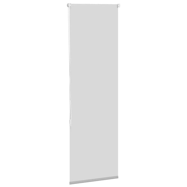 Verdunkelungsrollo Hellgrau 40x130cm