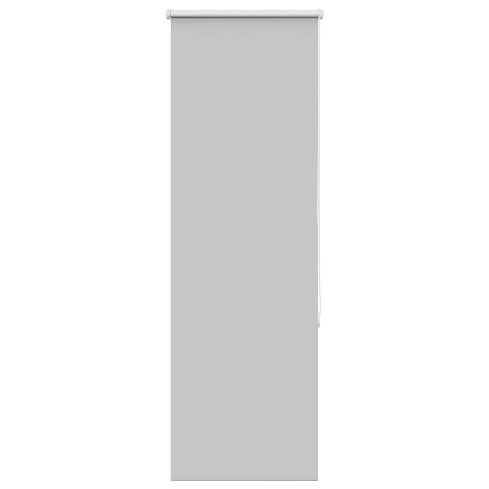 vidaXL Blackout Roller Blind Light Grey 45x130 cm Fabric Width 40.7 cm
