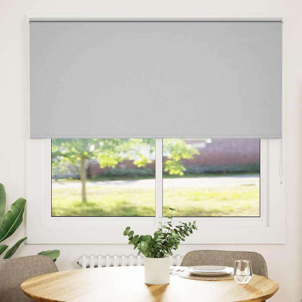 Verdunkelungsrollo Hellgrau 150x175cm