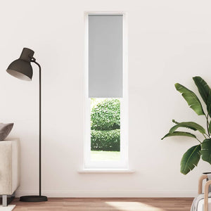 Verdunkelungsrollo Hellgrau 40x210 cm