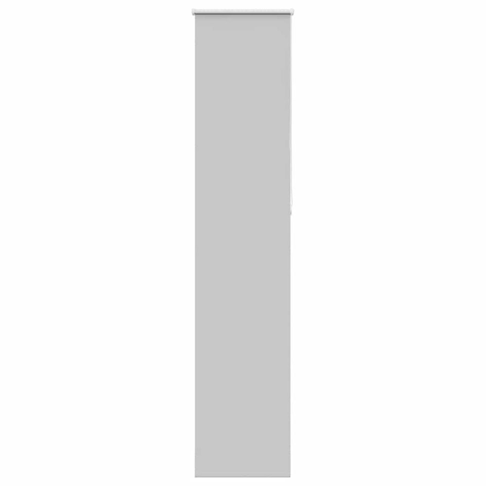vidaXL Blackout Roller Blind Light Gray 50x210 cm Fabric Width 45.7 cm