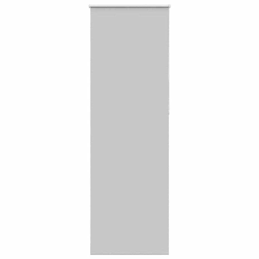 vidaXL Blackout Roller Blind Light Grey 75x210 cm Fabric width 70.7 cm