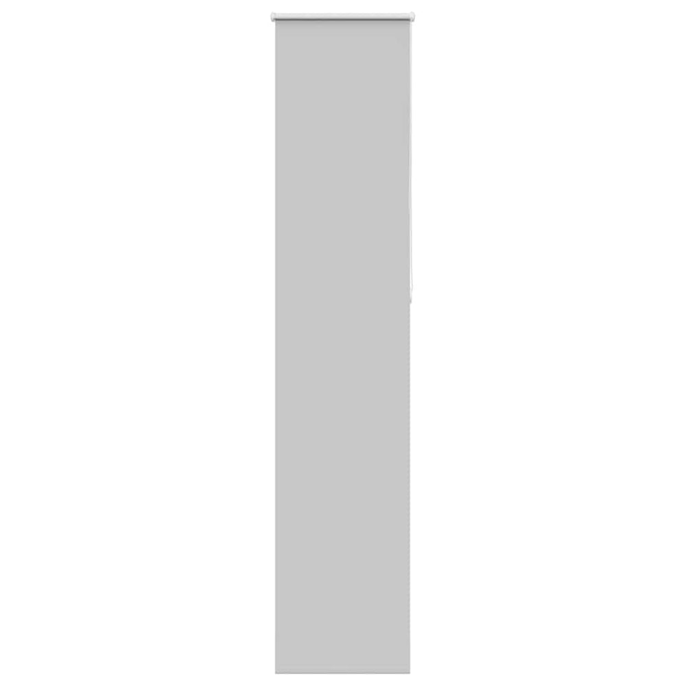 vidaXL Blackout Roller Blind Light Gray 55x230 cm Fabric width 50.7 cm