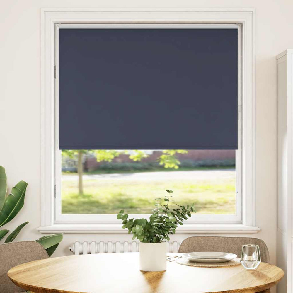 Marineblaues Verdunkelungsrollo 100x150cm