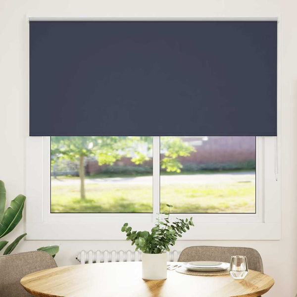 Marineblaues Verdunkelungsrollo 155x175 cm