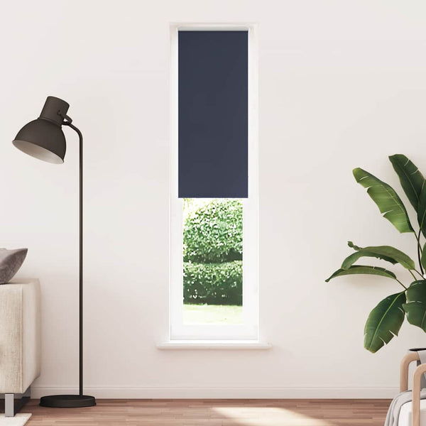 Marineblaues Verdunkelungsrollo 40x210cm