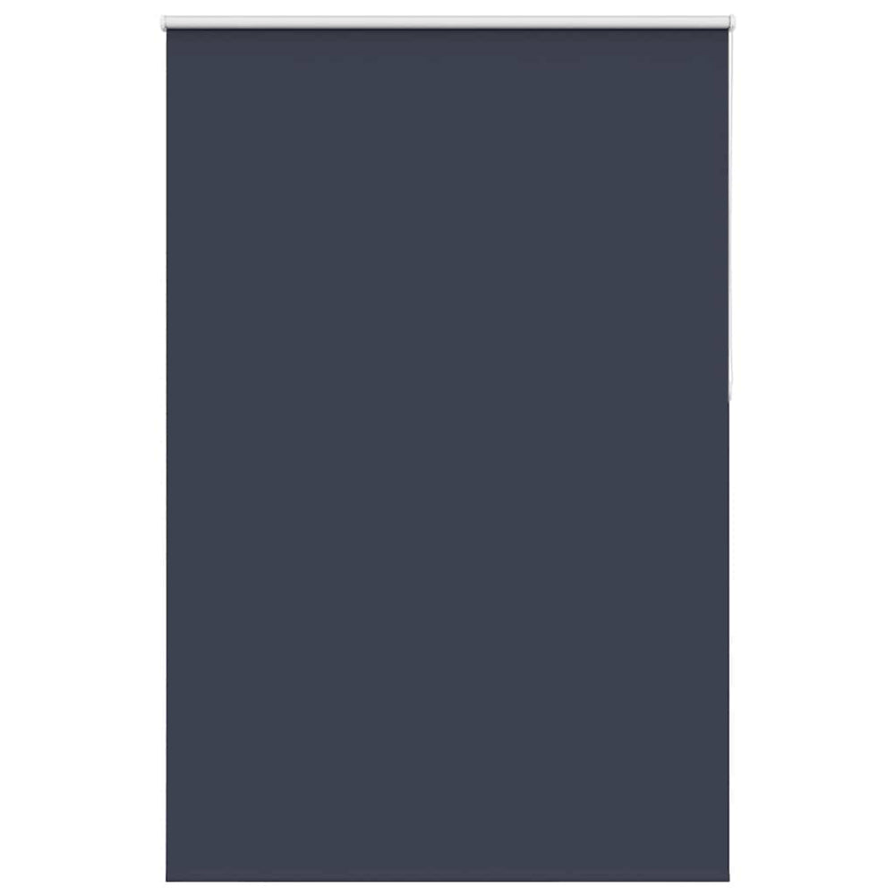 vidaXL Blackout Roller Blind Navy Blue 145x210 cm Fabric Width 141.6 cm