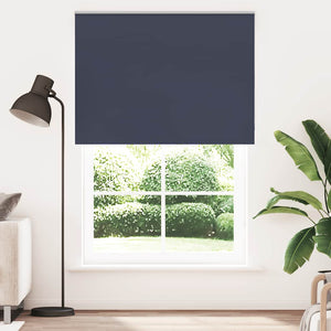 Marineblaues Verdunkelungsrollo 150x210cm
