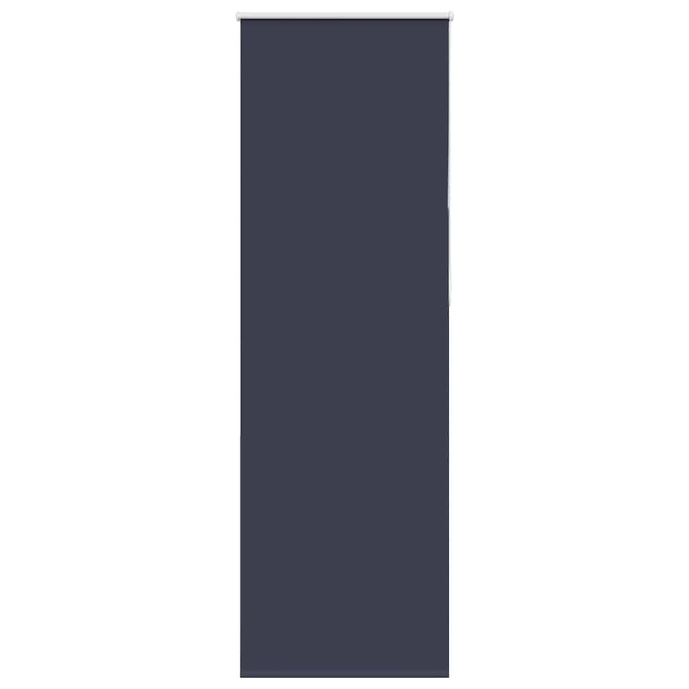 vidaXL Blackout Blind Navy Blue 65x230cm Fabric Width 60.7cm