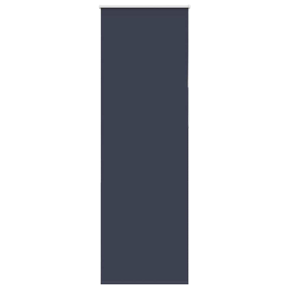 vidaXL Blackout Roller Blind Navy Blue 75x230cm Fabric Width 70.7 cm