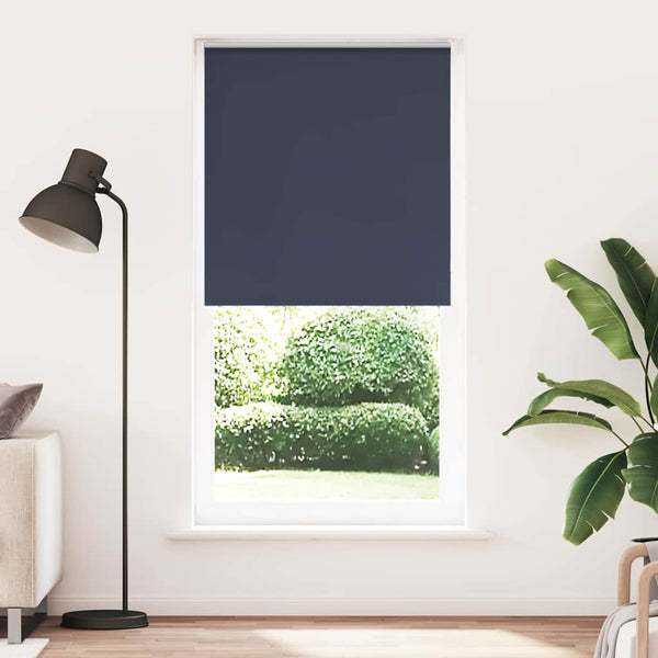 Marineblaues Verdunkelungsrollo 90x230cm