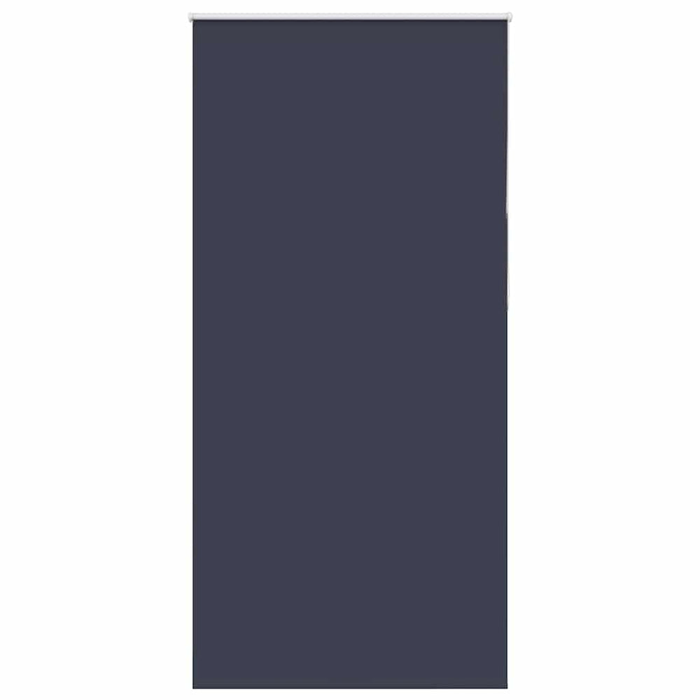 vidaXL Blackout Roller Blind Navy Blue 110x230 cm Fabric Width 105.7 cm