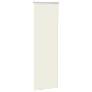 Verdunkelungsrollo Cremeweiß 55x130cm