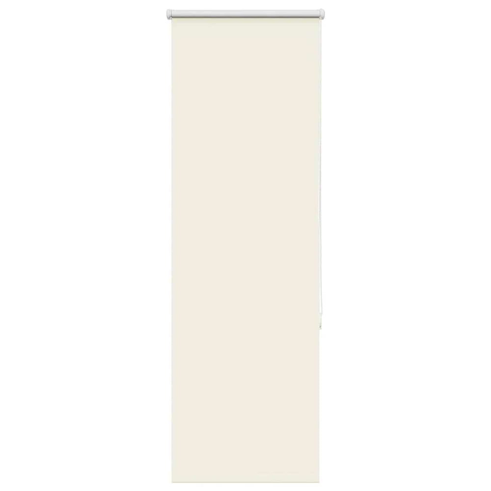 Cremeweißes Verdunkelungsrollo 45x150cm