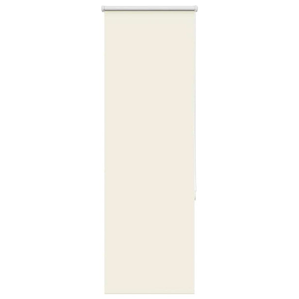 Cremeweißes Verdunkelungsrollo 45x150cm