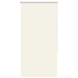 Cremeweißes Verdunkelungsrollo 75x150 cm