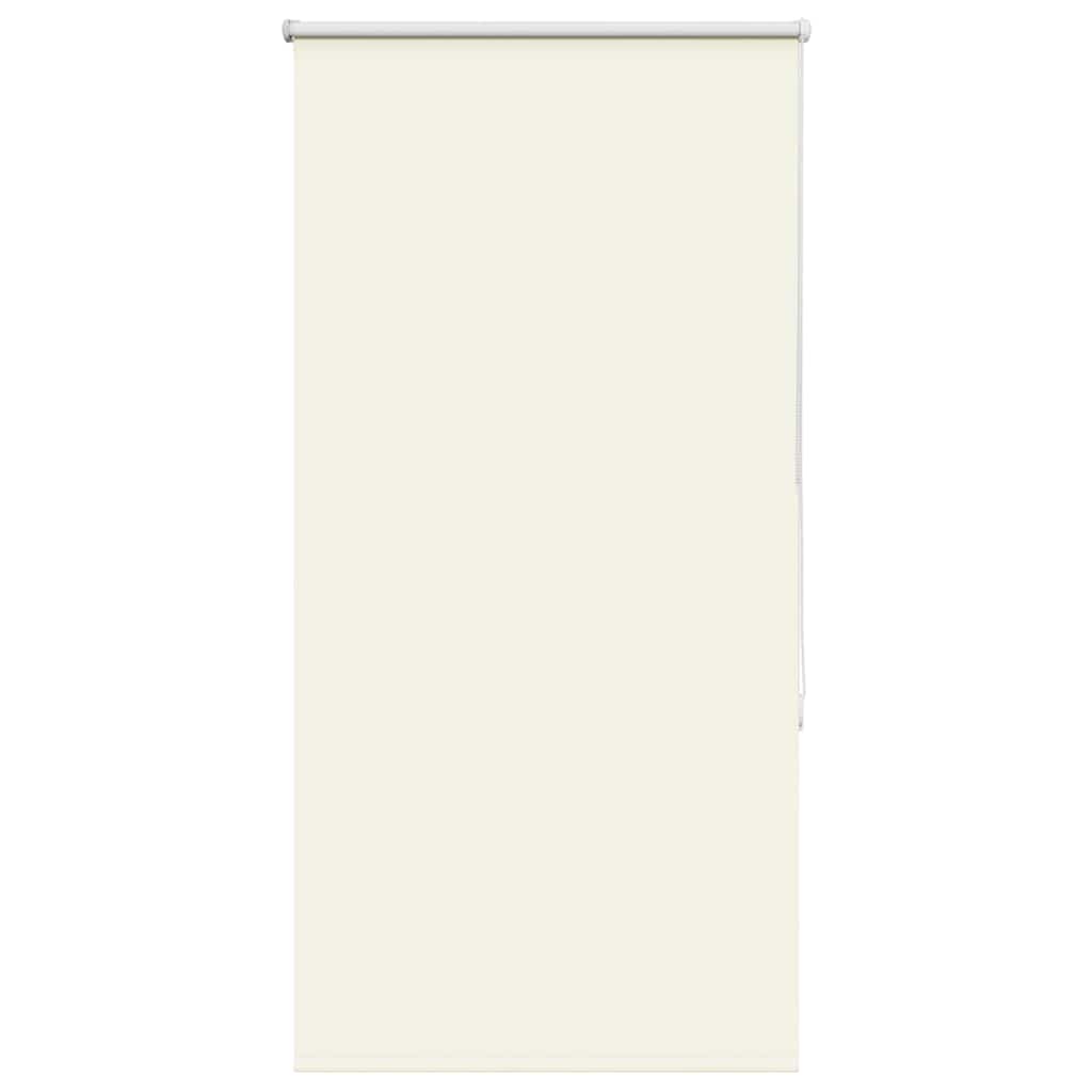 Cremeweißes Verdunkelungsrollo 75x150 cm