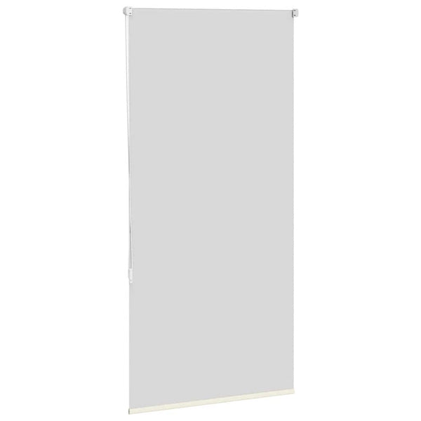Cremeweißes Verdunkelungsrollo 75x150 cm