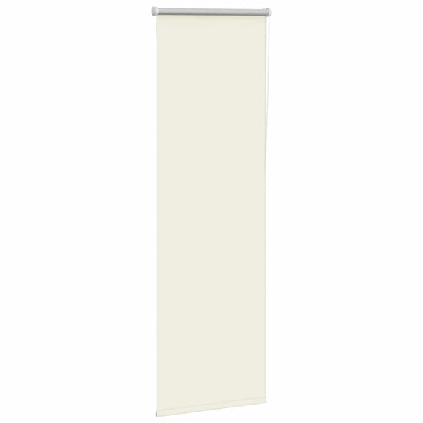 Verdunkelungsrollo Cremeweiß 45x175cm
