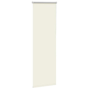 Cremeweißes Verdunkelungsrollo 55x175 cm