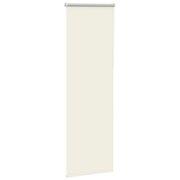 Verdunkelungsrollo Cremeweiß 60x175 cm