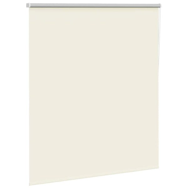 Verdunkelungsrollo Cremeweiß 125x175 cm