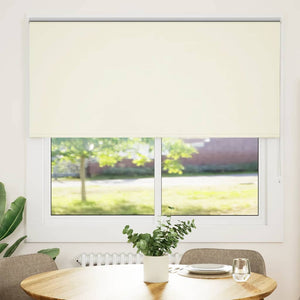 Verdunkelungsrollo Cremeweiß 150x175cm