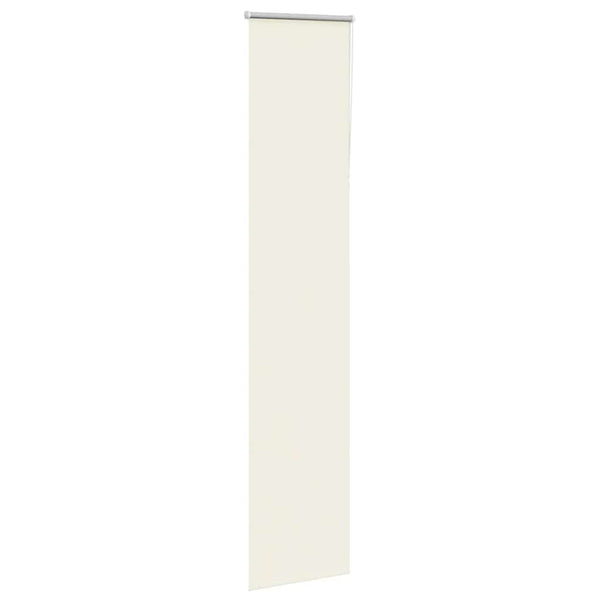 Verdunkelungsrollo Cremeweiß 40x210 cm