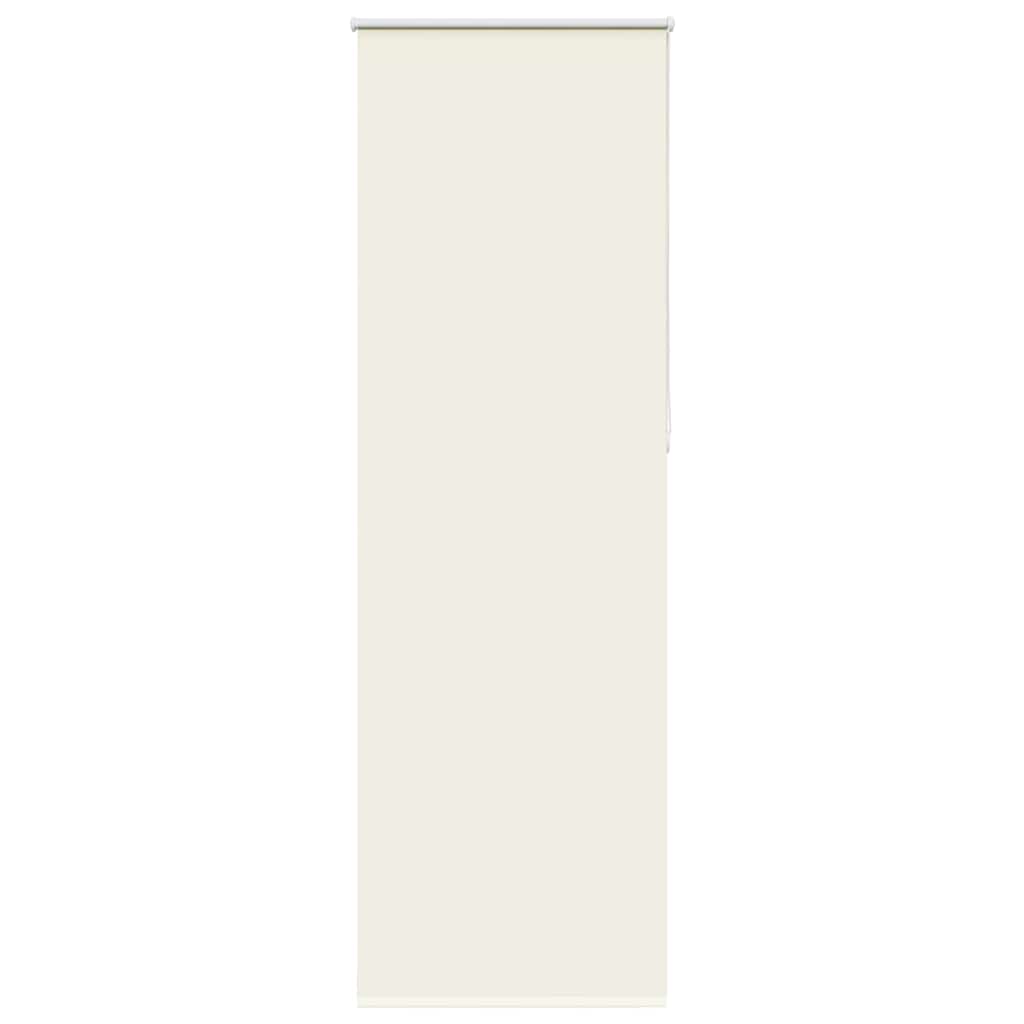 Verdunkelungsrollo Cremeweiß 65x210 cm