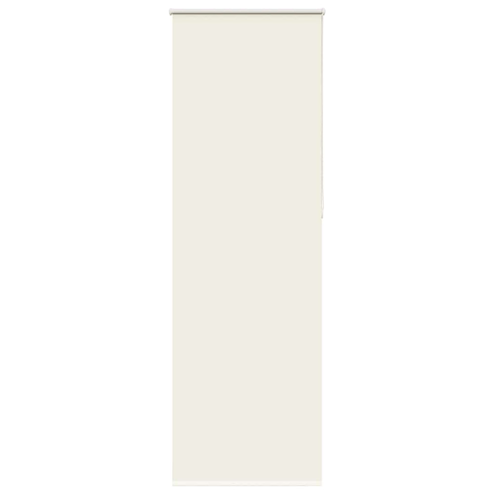 Verdunkelungsrollo Cremeweiß 75x210 cm