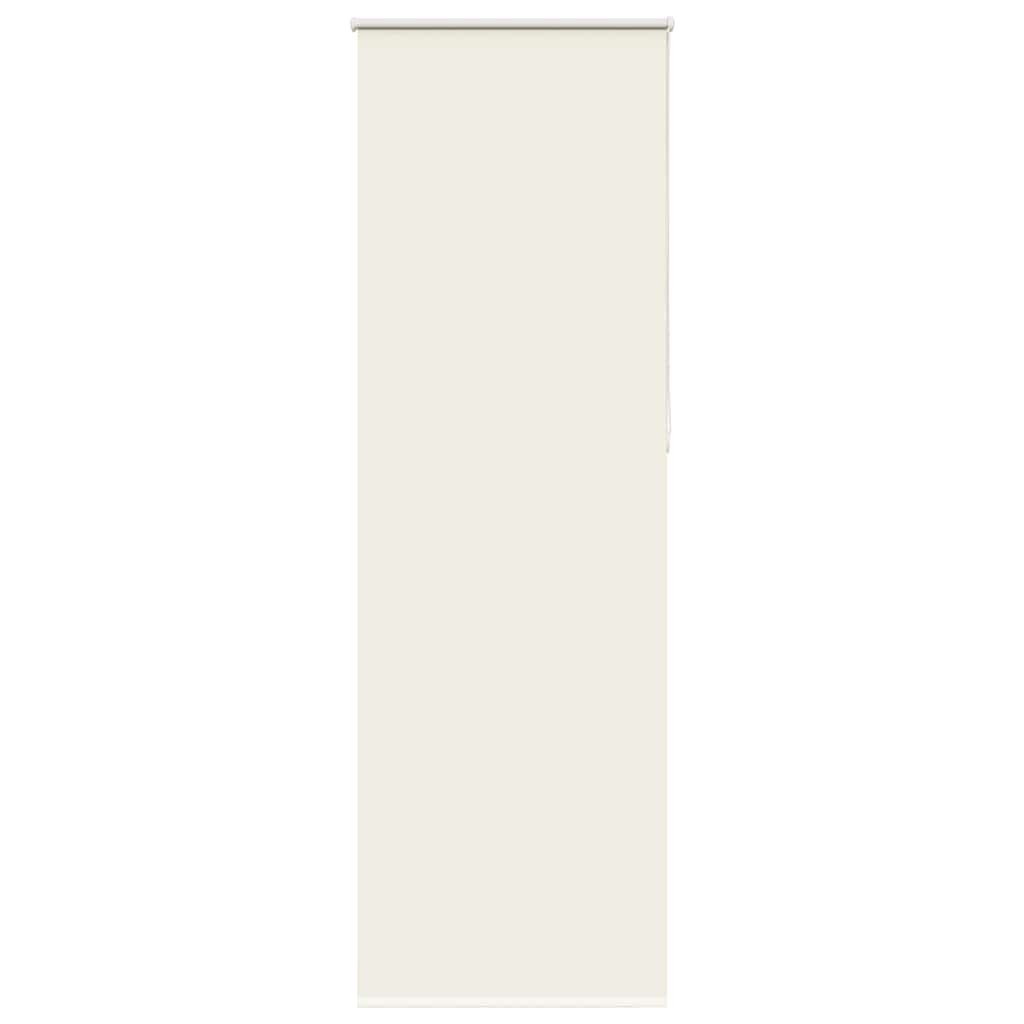 Verdunkelungsrollo Cremeweiß 75x210 cm