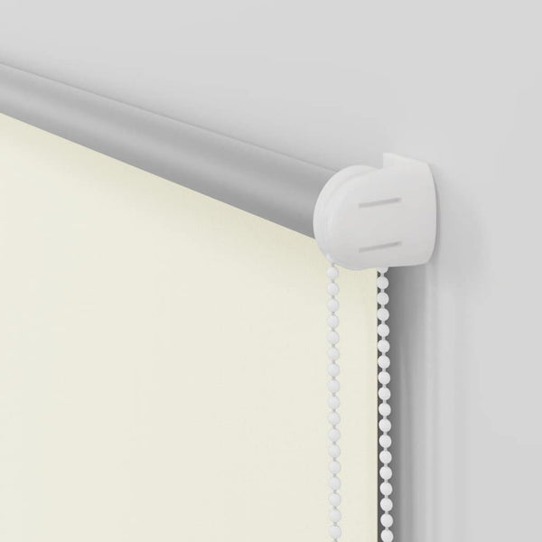 Verdunkelungsrollo Cremeweiß 75x210 cm