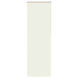 Cremeweißes Verdunkelungsrollo 85x210cm