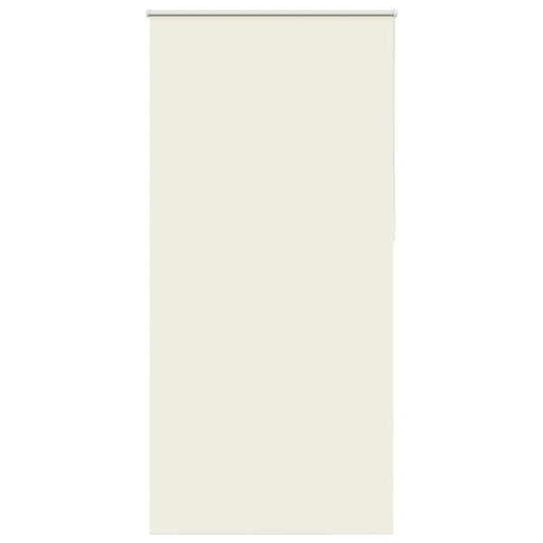 Cremeweißes Verdunkelungsrollo 90x210cm